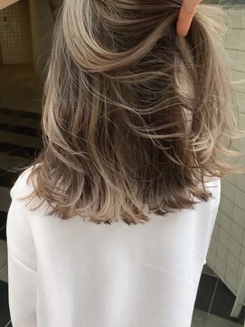 グロウ 上野御徒町(grow) ブリーチ３回/バレイヤージュ/pixyyyyyy297[上野/御徒町］