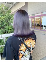 ルッツ(Lutz. hair design)&nbsp;care bleach lavender color