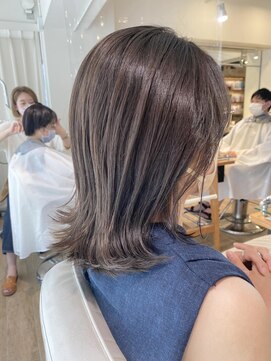 ネオリーブ チロル 横浜西口店(Neolive CiroL.) フォギーベージュ グレージュカラー 大人可愛い