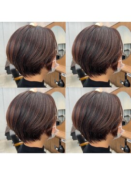 リッチ 菊名店(Rich) 40代50代ナチュラルショートスタイル◎大人ブラウン