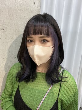 ラニヘアサロン(lani hair salon) インナーカラー/ラベンダー