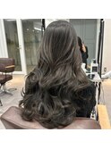 まなstyleレイヤーカットのお色気ヘア 20代30代40代 お顔まわり