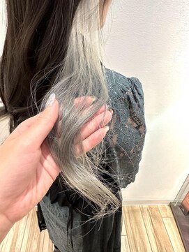 ネオヘアー 曳舟店(NEO Hair) インナーカラー/ホワイトシルバー