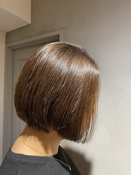 エニィ 池袋西口(Any) 黒髪/グレーベージュ/レイヤーロング/前髪パーマ/池袋/1