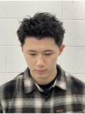 ピンパーマ スパイキーショート