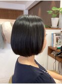 ツヤ髪ショートヘアカット