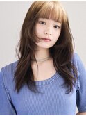 イメチェンヘアスタイル ハッシュカット フルバング 似合わせ