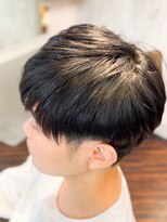 アトリエアルシュ(atelier ARCHE) 神戸,自然なメンズ縮毛矯正 柔らかいマッシュスタイル