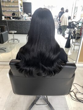 シャンプーボーイエイムス(SHAMPOO BOY aims) ブルーブラック　#長崎美容室