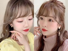 くくっても巻いても可愛い！細部までこだわる顔まわりチャンモリカットも大人気