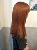 20代30代ナチュラルオレンジカラー