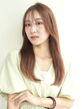 ケーツー エソラ池袋店(K-two) シースルーバング×ナチュラルレイヤー*ロングヘア*前髪カット