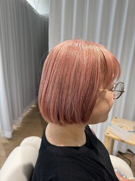 ヘアアンドスパイーゾウ(Hair&Spa zou) ファッションカラー/暖色カラー/ボブカット