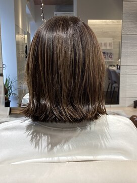 アズヘアー(AZ HAIR) 切りぱなしボブ/20代/30代/40代