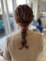 ルシードスタイル　ムースユイット(LUCIDO STYLE mousse8)&nbsp;【ヘアアレンジ】人気の編みおろし