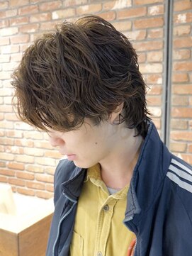 ボコカ(bococa) 【macana指名】メンズパーマ ウルフカット 向ヶ丘遊園