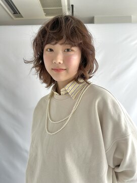 ラパンセノアール(LA PENSEE NOIR) ミディアム×カールスタイル