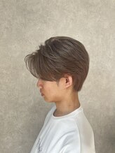 プラチナ(platinum) ナチュラルセンターパート