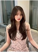 ひし形ミディアムミニウルフチェリーブラウンホワイトグレージュ