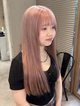 ゼスト 三鷹店(ZEST) ウェーブミディアムワイドバング韓国レイヤーカット/三鷹れ