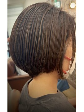 エモーション emotion hair 部分ブリーチ