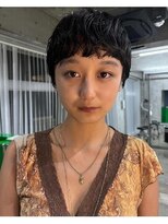 ナヌークカフラ(nanuk kafla)&nbsp;ショートスタイル/ショートパーマ/くせ毛風パーマ/無造作ヘア