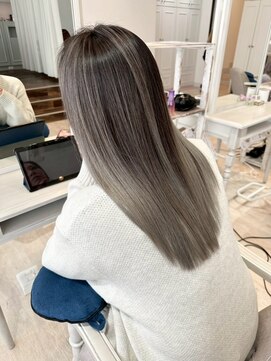 マイラグーン(MY LAGOON) ミルクティー/ベージュ/グレージュ/透明感/透け感/韓国風/