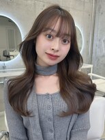 エヌアイ オモテサンドウ(ni omotesando) ☆くびれヘア 顔周りカット シアーベージュ☆