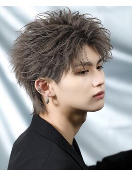 アストラ(ASTRA) MEN’S HAIR/波巻きツイストスパイラル/リバースセンターパート