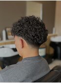 ソフトアフロ風パーマ