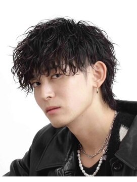 アストラ(ASTRA) MEN’S HAIR/波巻きツイストスパイラル/リバースセンターパート