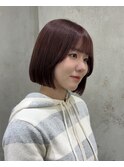 ミニボブレイヤー/レイヤーカット/ショートボブ/顔周り韓国