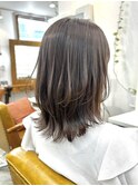 レイヤーミディアム&グレージュ【中野莉子】