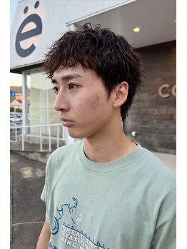 メンズカノエ 岡山店(Men's CANOE)の写真/【高柳/当日予約可】「おまかせ」で垢抜け！骨格似合わせカット×眉毛ケアで第一印象を変える＊