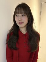 アンドカオマワリカットファム(Fann.)&nbsp;髪質改善 レイヤーカット 韓国風 神戸三宮元町 艶髪 顔周り 前髪