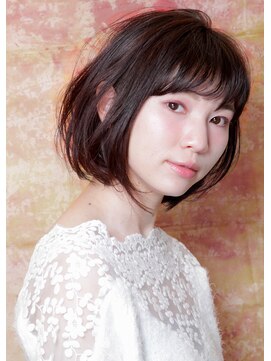 アルカディウム(ARCADIUM) 前下がりボブ.アレンジver＊可愛さアップスタイリング