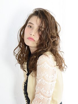 アース 八王子店(HAIR&MAKE EARTH) スパイラルウェーブ×３Dカラー