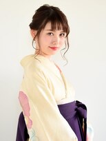 オートル 綱島店(AUTRE by FUGA hair)&nbsp;袴に似合う＊編み込みアップ【AUTRE綱島店】