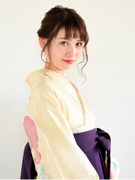 オートル 綱島店(AUTRE by FUGA hair) 袴に似合う＊編み込みアップ【AUTRE綱島店】