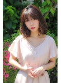 [オージュアサロン/恵比寿]ふんわりロブ