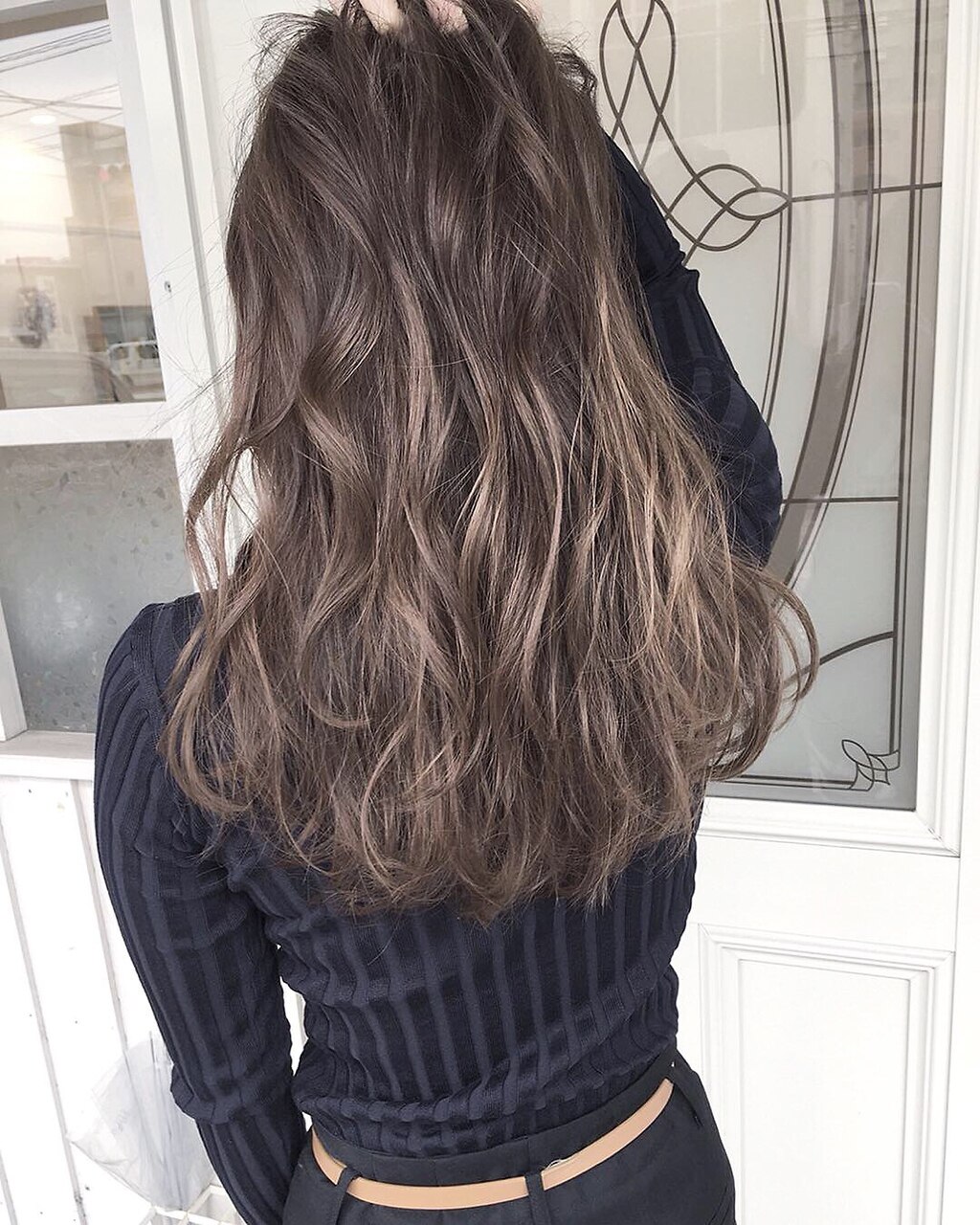 アディクシーカラー×シルバーベージュ：L032335843｜シフォン