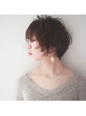 ナチュラルハンサムショート