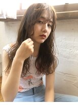 フィゼル 福島店(fizelle)&nbsp;ふんわりウェービーロング＊イケモトミオ