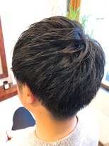 バーバーながさわ ミディアムスタイル