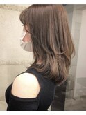 ワンカールで動くスイングレイヤー_ラベンダーベージュ