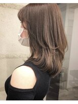 ワンカールで動くスイングレイヤー_ラベンダーベージュ