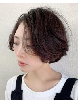 フラミューム 相模大野店(flammeum) 前下がりボブ