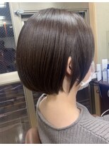 ベルベットヘア 千早店(Velvet hair)&nbsp;重ためだけど動くシアーショート 　【福岡 聖容】