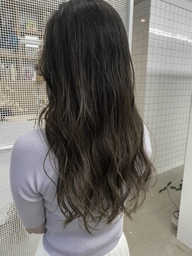 チコヘアー(chico hair) グラデーションカラー/透け感/透明感/寺田町/アッシュ系カラー