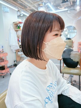 ロウバイレボ 柏(lou by revo) ショートボブ/ミニボブ/マッシュ/切りっぱなし/柏駅